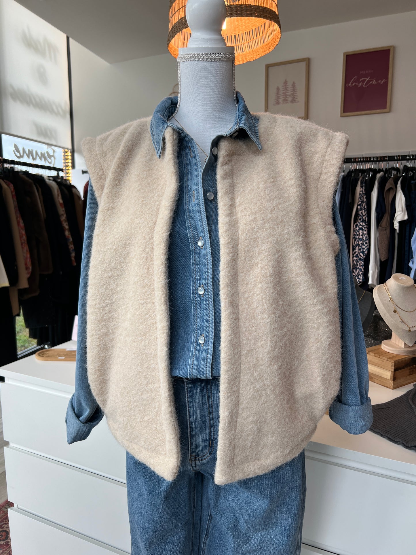 GILET SANS MANCHE BELLA